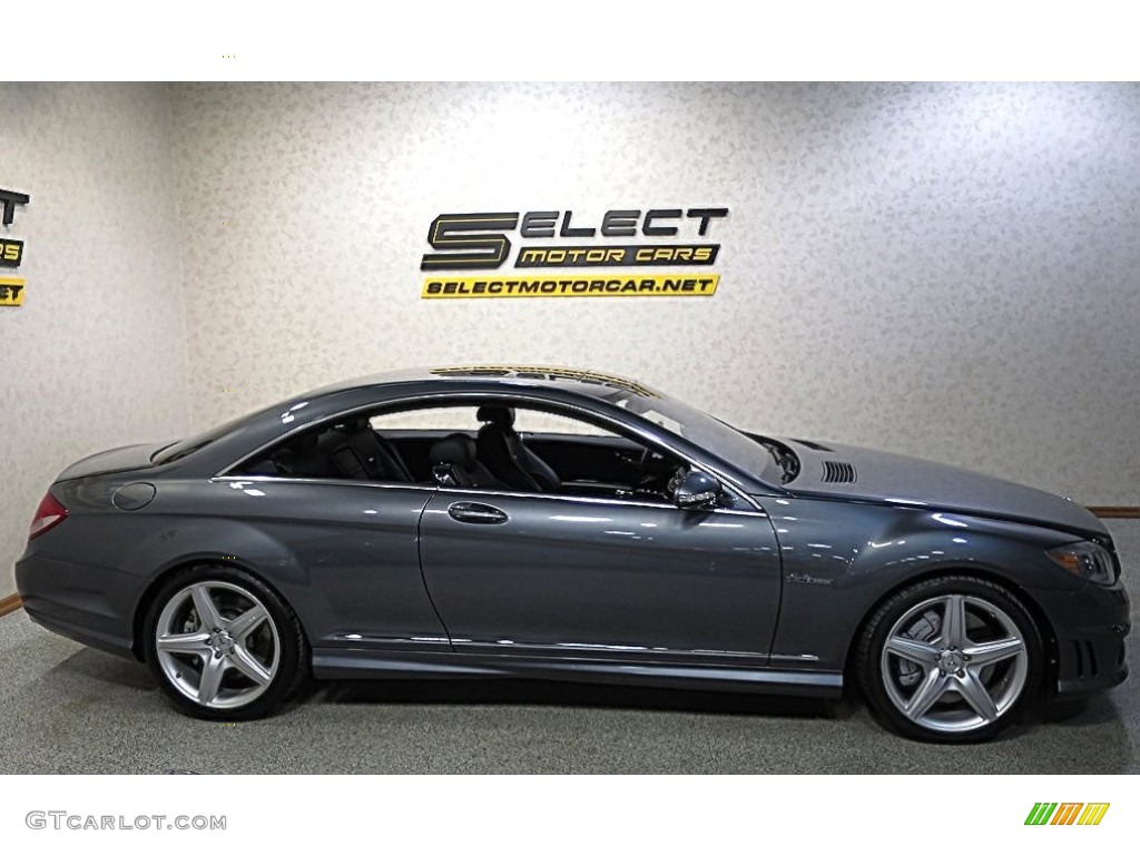 2009 CL 63 AMG - Flint Grey Metallic / Black photo #4