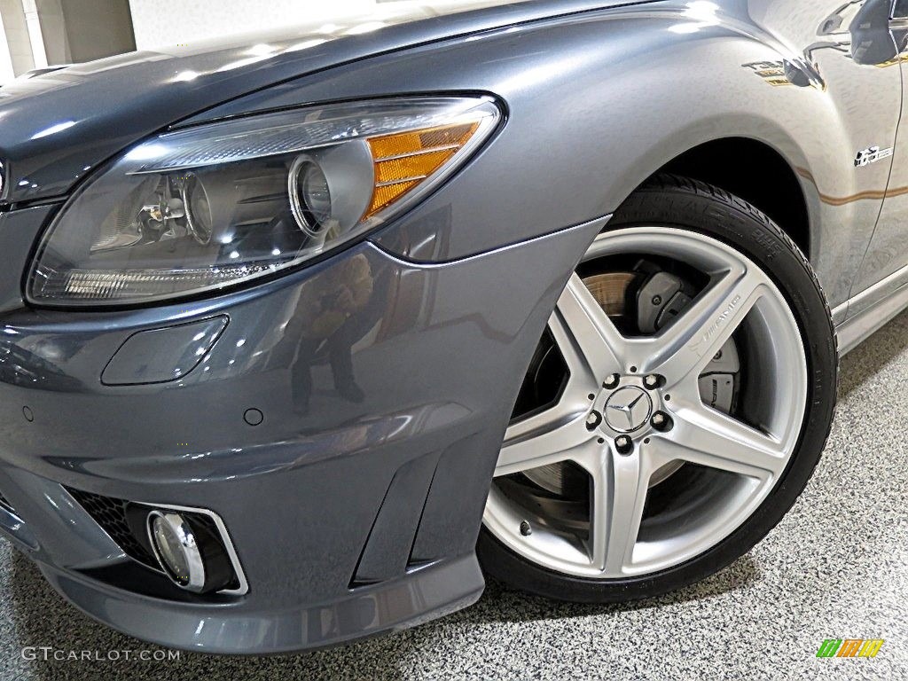 2009 CL 63 AMG - Flint Grey Metallic / Black photo #7