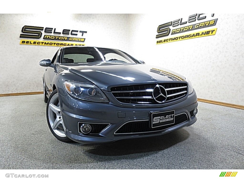 2009 CL 63 AMG - Flint Grey Metallic / Black photo #8