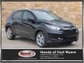 2017 Crystal Black Pearl Honda HR-V EX-L  photo #1