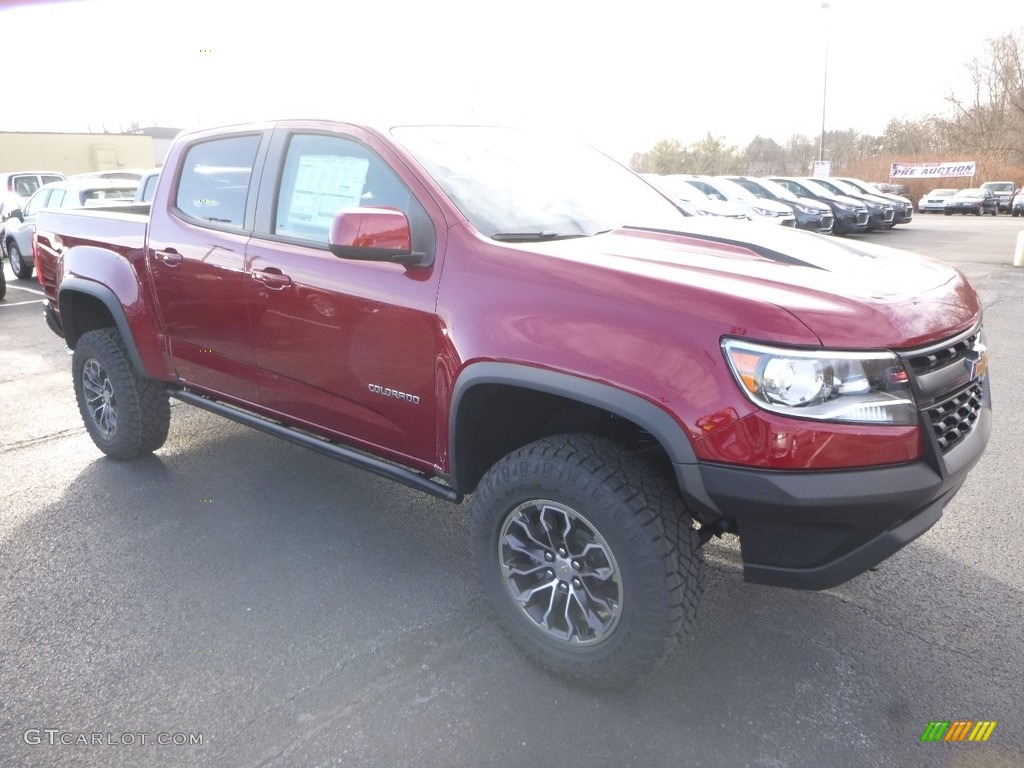 Cajun Red Tintcoat 2018 Chevrolet Colorado ZR2 Crew Cab 4x4 Exterior Photo #124340301