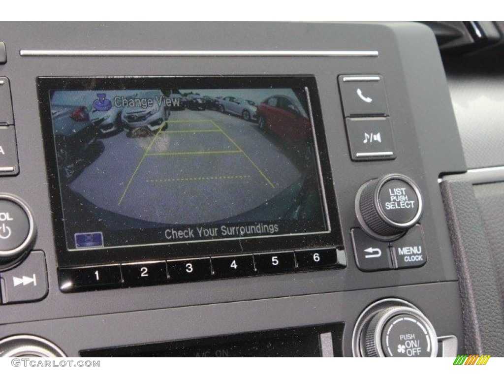 2017 Civic LX Coupe - Modern Steel Metallic / Black/Gray photo #20