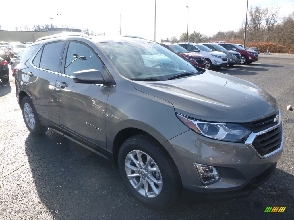2018 Equinox LT AWD - Pepperdust Metallic / Jet Black photo #7
