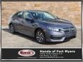 Polished Metal Metallic 2017 Honda Civic EX Sedan