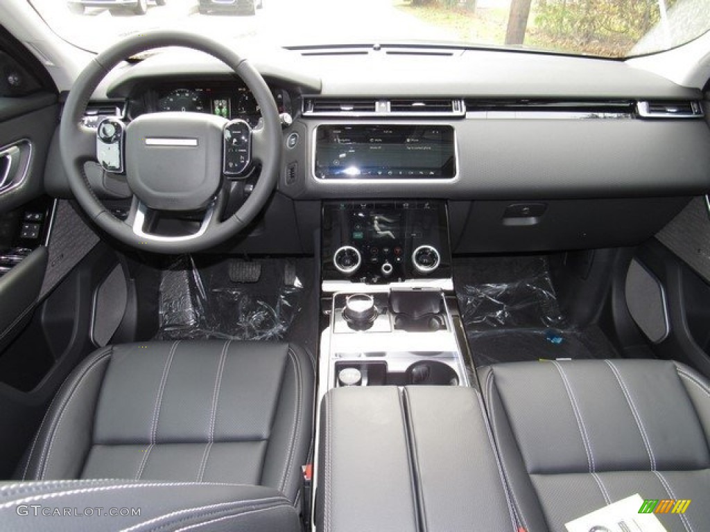 2018 Land Rover Range Rover Velar S Ebony Dashboard Photo #124341675
