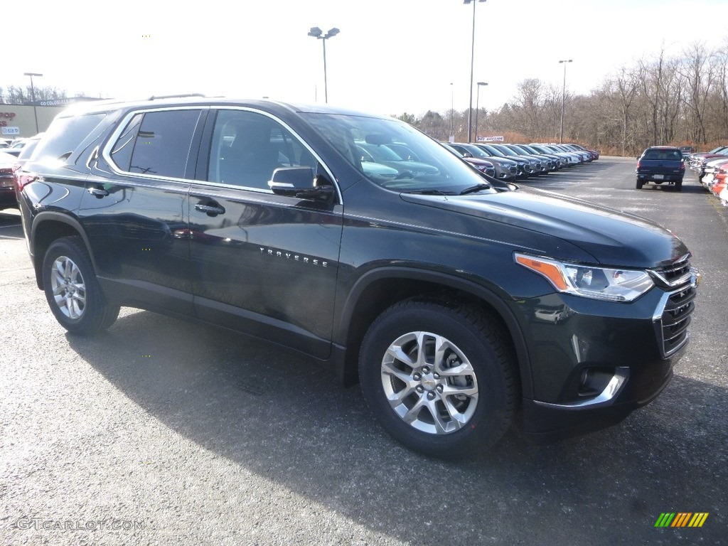 2018 Traverse LT AWD - Graphite Metallic / Jet Black photo #7