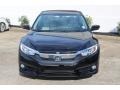 2017 Crystal Black Pearl Honda Civic EX-T Sedan  photo #3