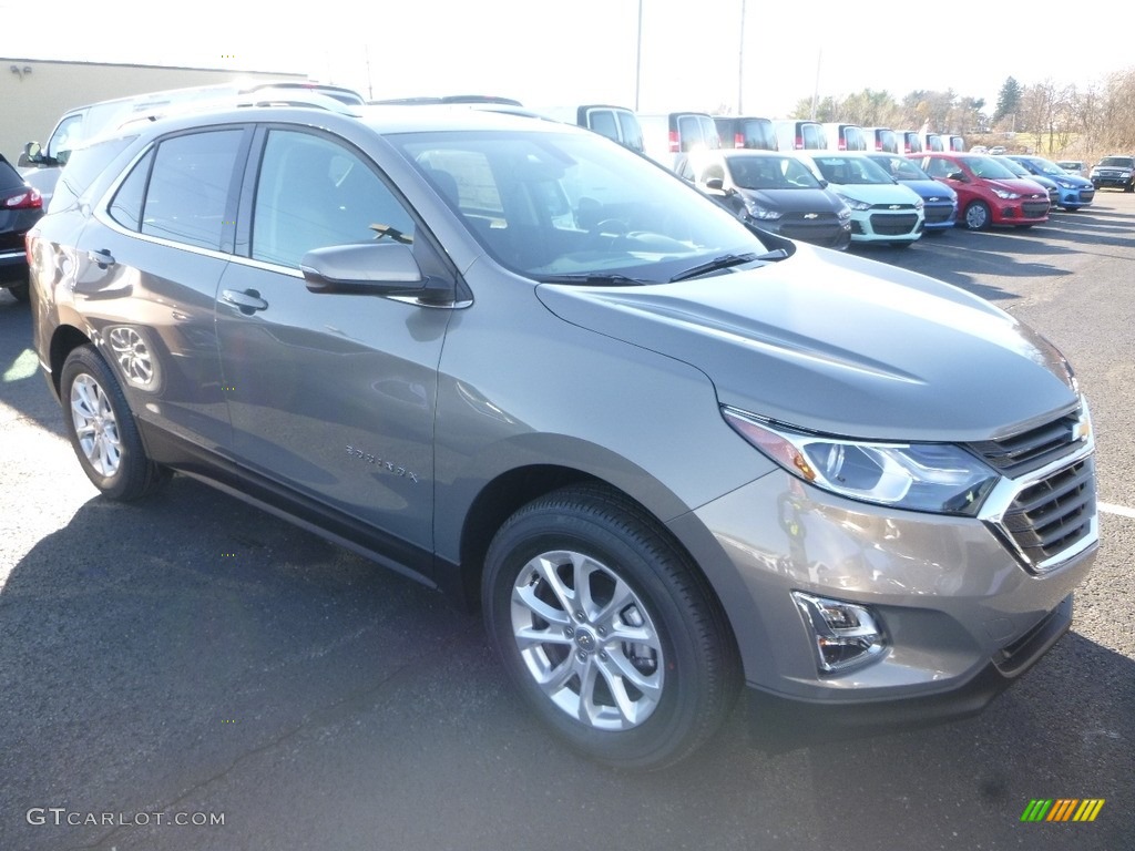 2018 Equinox LT AWD - Pepperdust Metallic / Jet Black photo #7