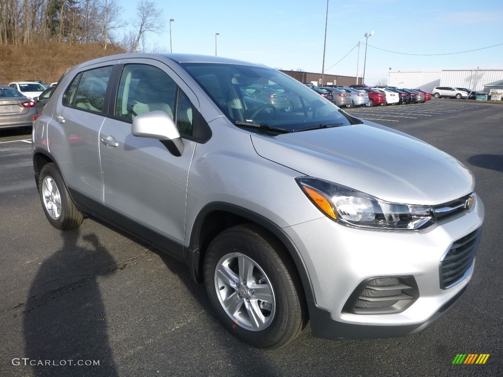 Silver Ice Metallic 2018 Chevrolet Trax LS AWD Exterior Photo #124342983