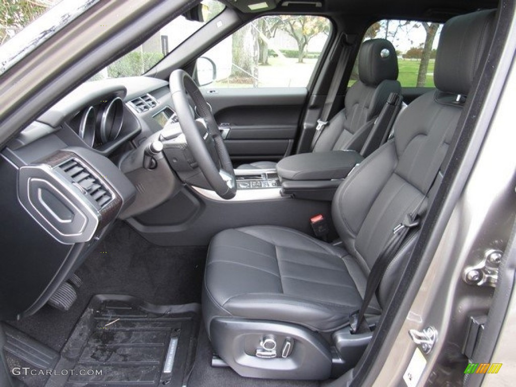 2017 Range Rover Sport HSE - Silicon Silver / Ebony/Ebony photo #3