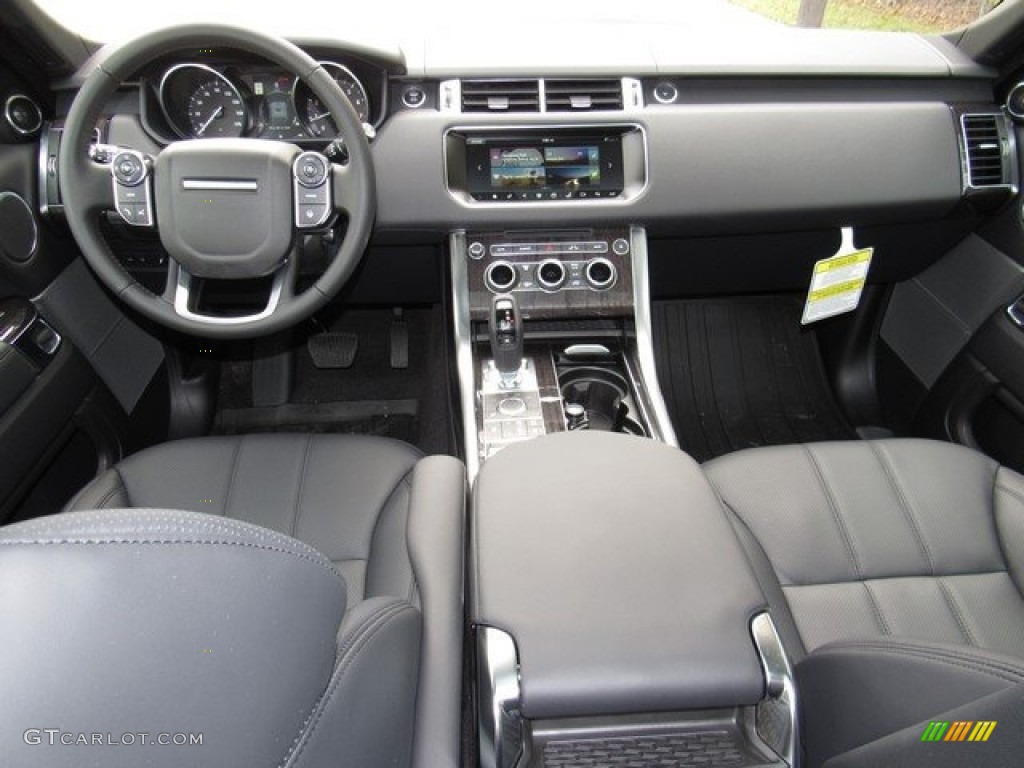 2017 Range Rover Sport HSE - Silicon Silver / Ebony/Ebony photo #4