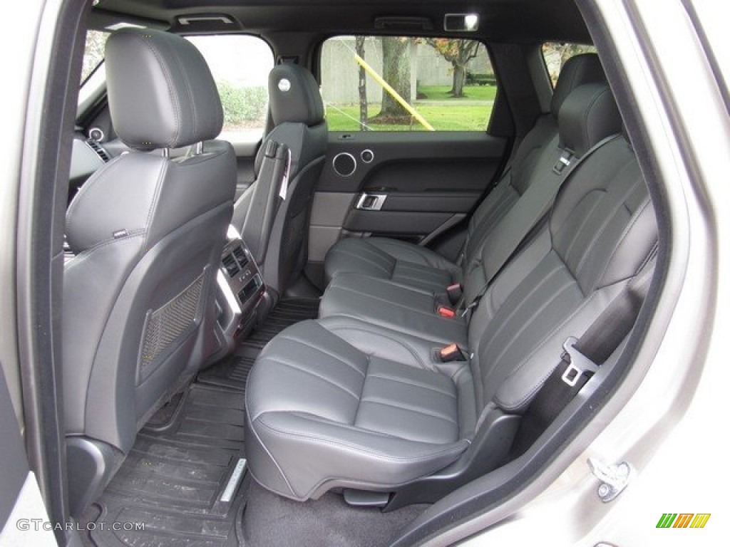 2017 Range Rover Sport HSE - Silicon Silver / Ebony/Ebony photo #5