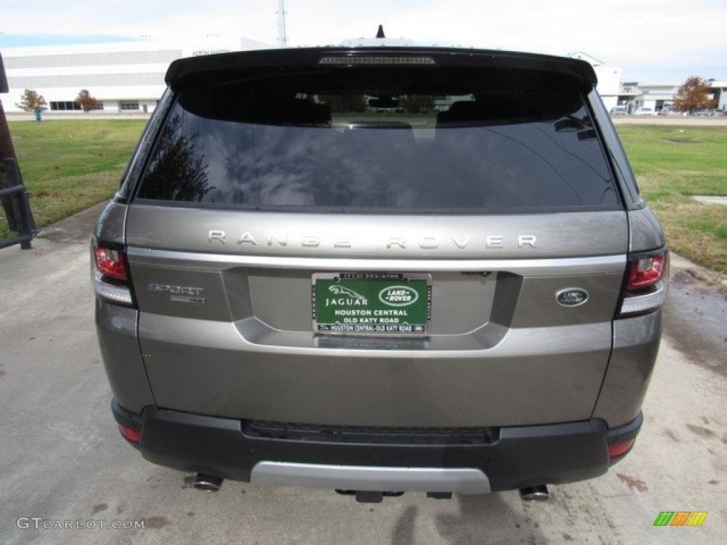 2017 Range Rover Sport HSE - Silicon Silver / Ebony/Ebony photo #8