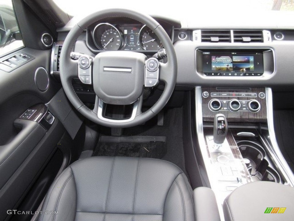 2017 Range Rover Sport HSE - Silicon Silver / Ebony/Ebony photo #13