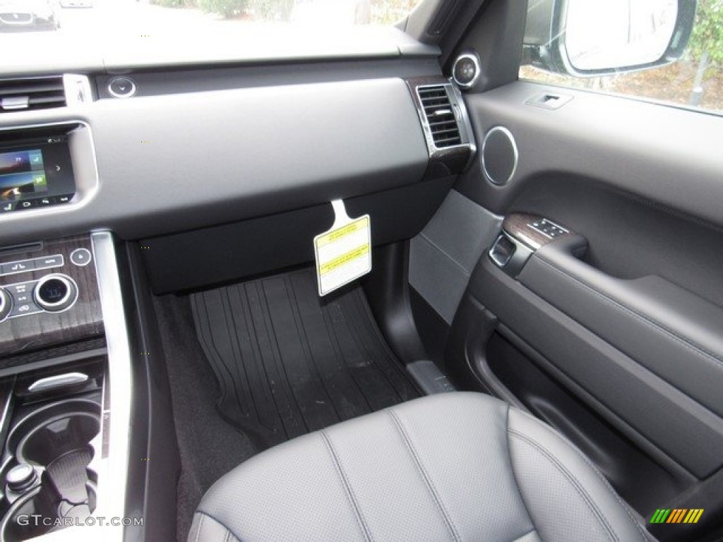 2017 Range Rover Sport HSE - Silicon Silver / Ebony/Ebony photo #14