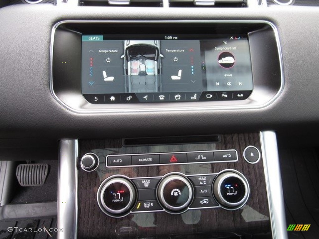 2017 Range Rover Sport HSE - Silicon Silver / Ebony/Ebony photo #22