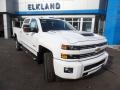 2018 Summit White Chevrolet Silverado 2500HD LTZ Crew Cab 4x4  photo #4