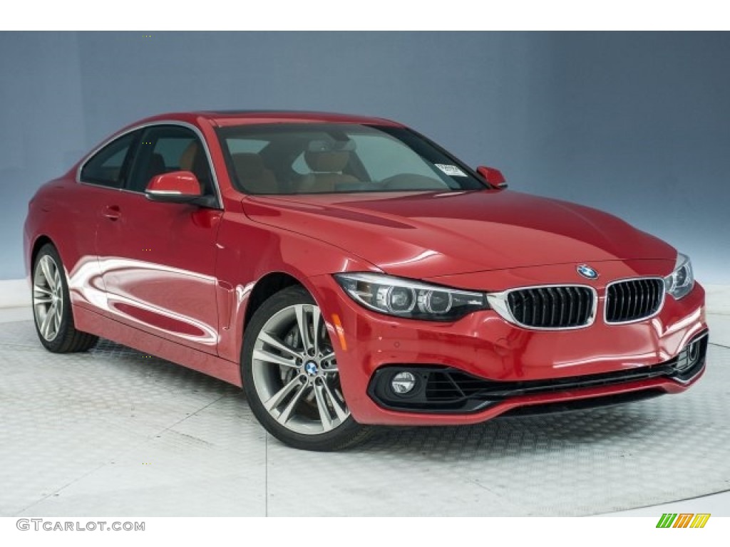 Melbourne Red Metallic 2018 BMW 4 Series 440i Coupe Exterior Photo #124343853