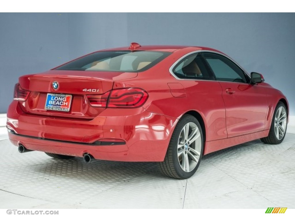 2018 4 Series 440i Coupe - Melbourne Red Metallic / Cognac photo #28