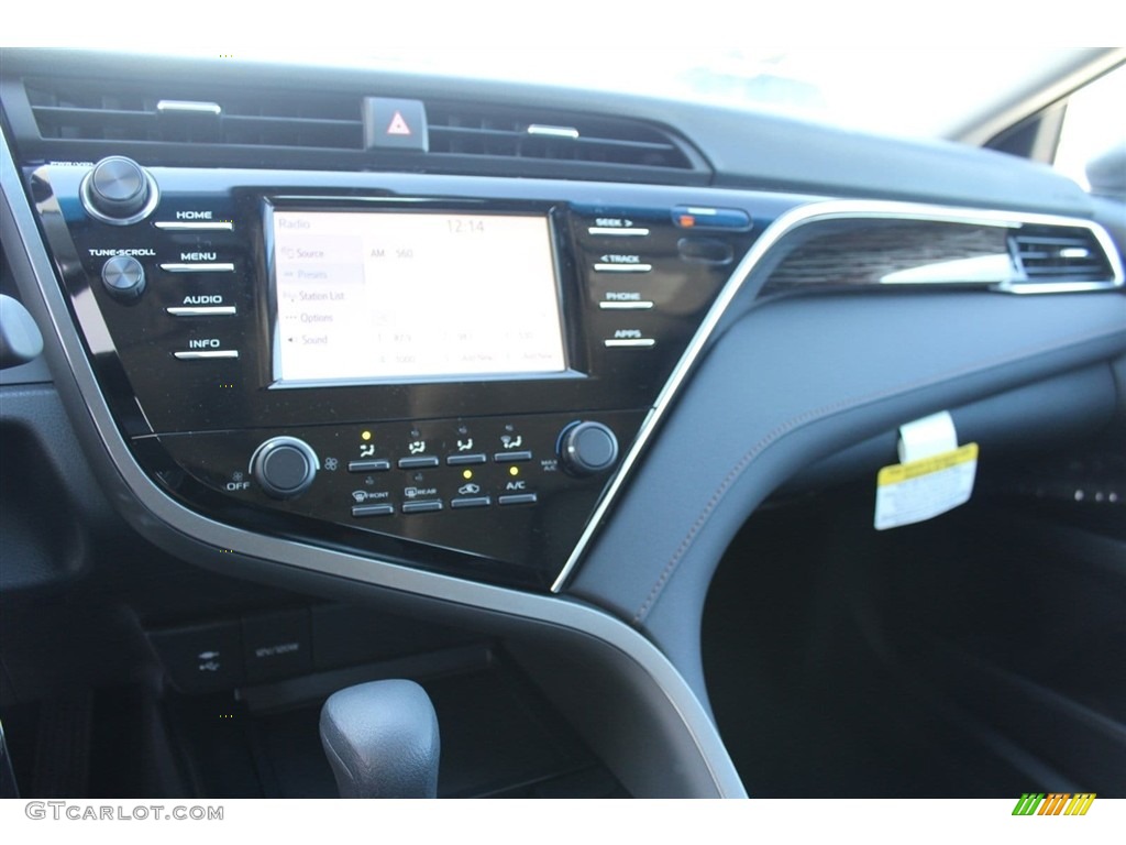 2018 Camry LE - Blue Crush Metallic / Black photo #12