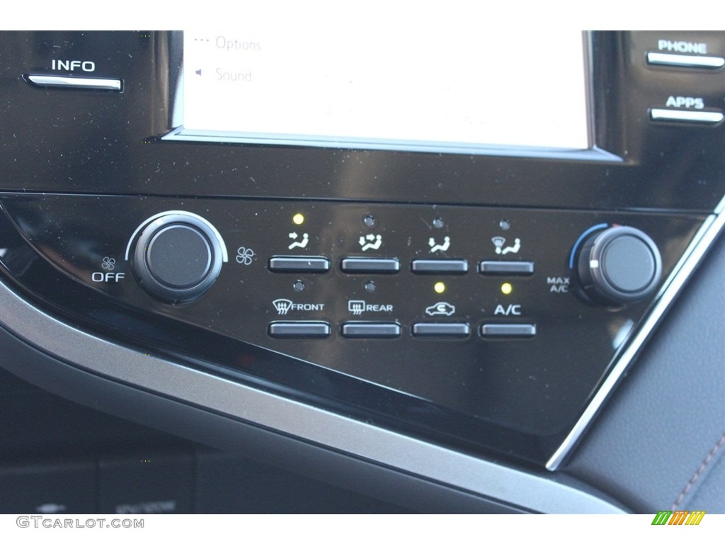 2018 Camry LE - Blue Crush Metallic / Black photo #14