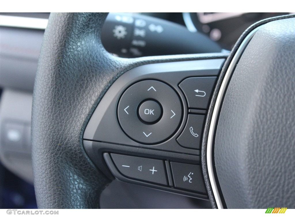 2018 Camry LE - Blue Crush Metallic / Black photo #18