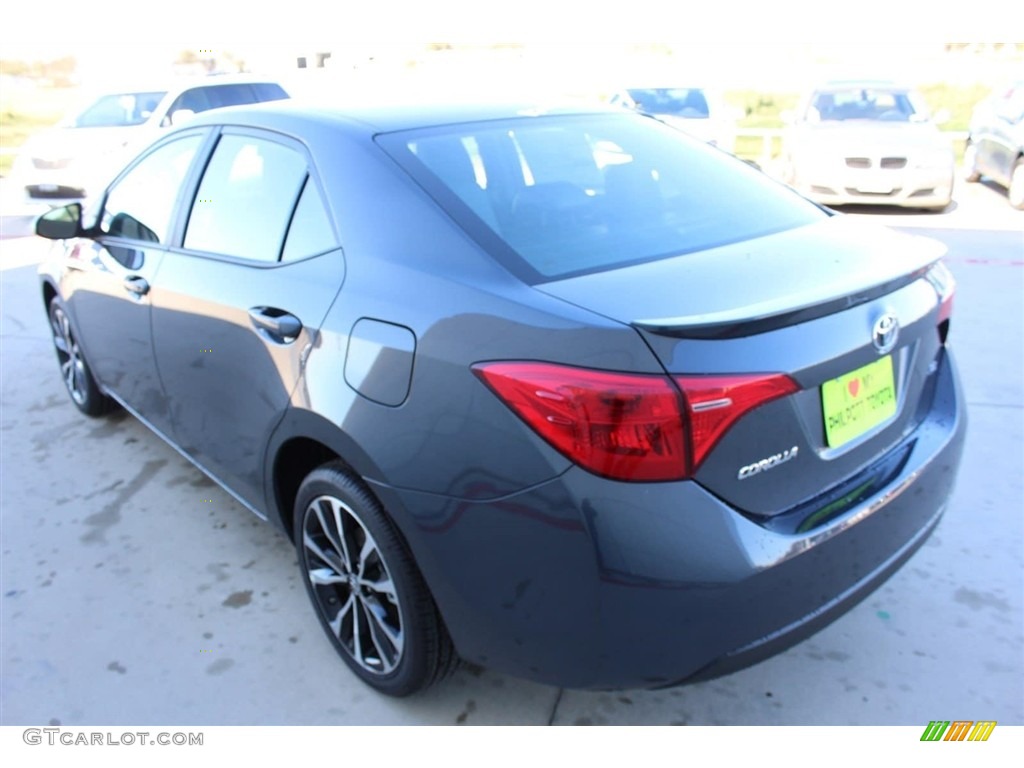 2018 Corolla SE - Slate Metallic / Black photo #6
