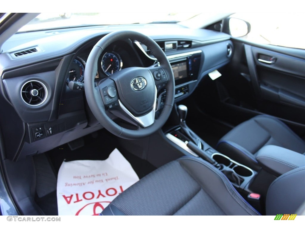 2018 Corolla SE - Slate Metallic / Black photo #9