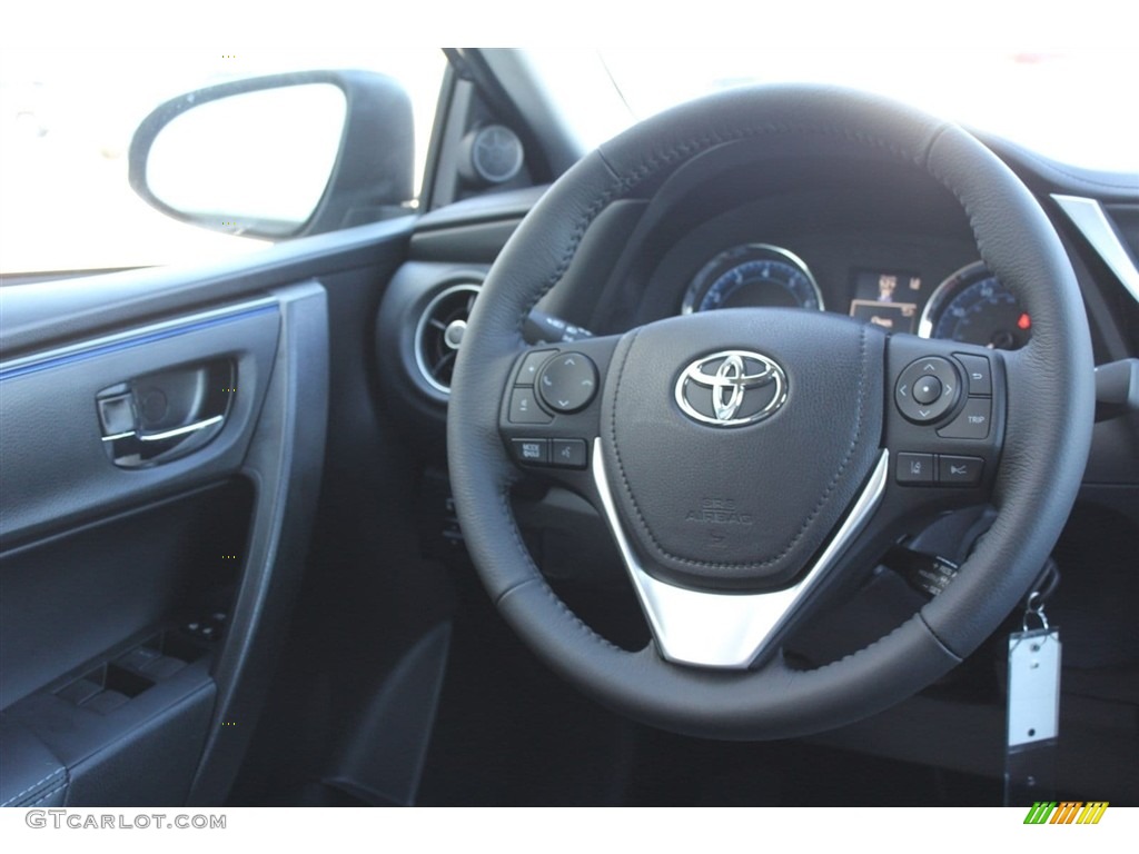 2018 Corolla SE - Slate Metallic / Black photo #24