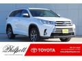 2018 Blizzard White Pearl Toyota Highlander XLE  photo #1