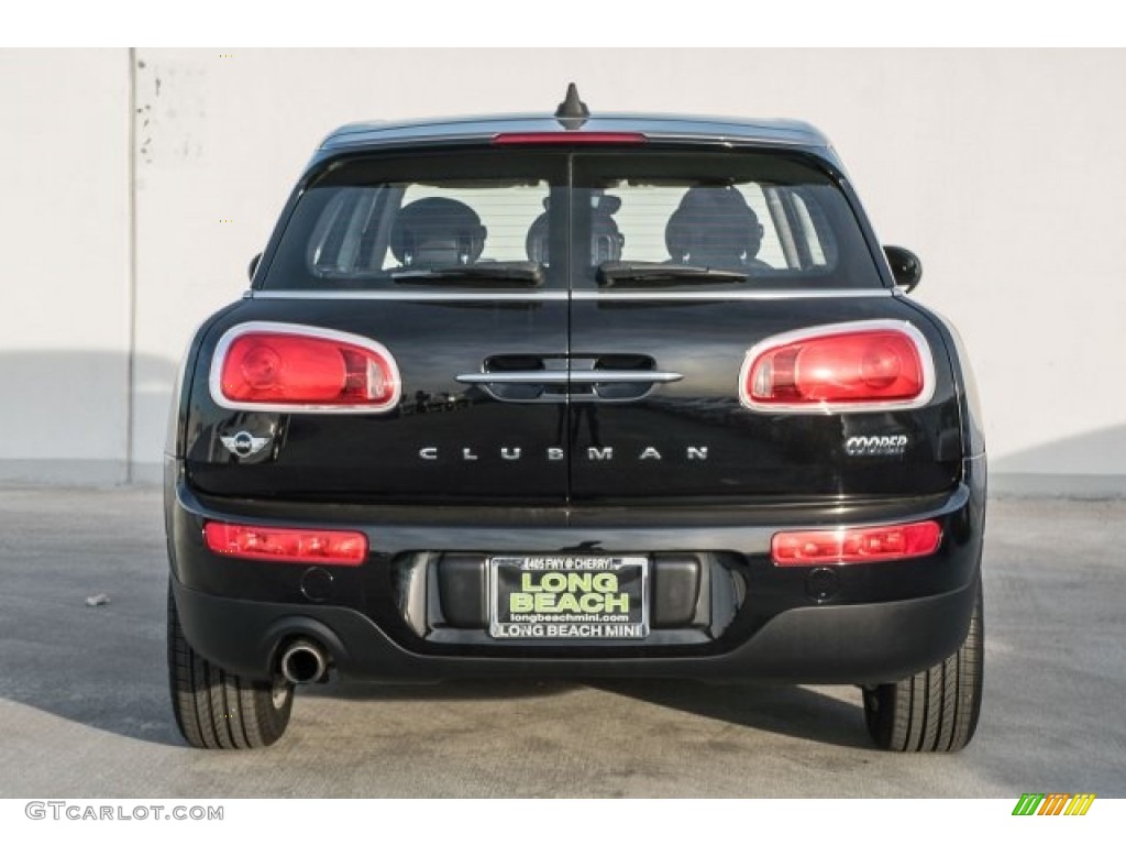 2017 Clubman Cooper - Midnight Black Metallic / Carbon Black photo #3
