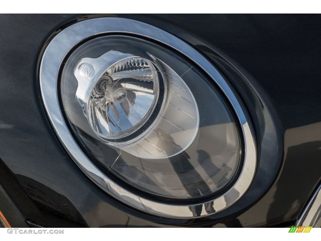 2017 Clubman Cooper - Midnight Black Metallic / Carbon Black photo #15