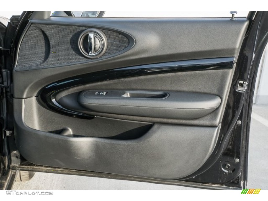 2017 Clubman Cooper - Midnight Black Metallic / Carbon Black photo #18