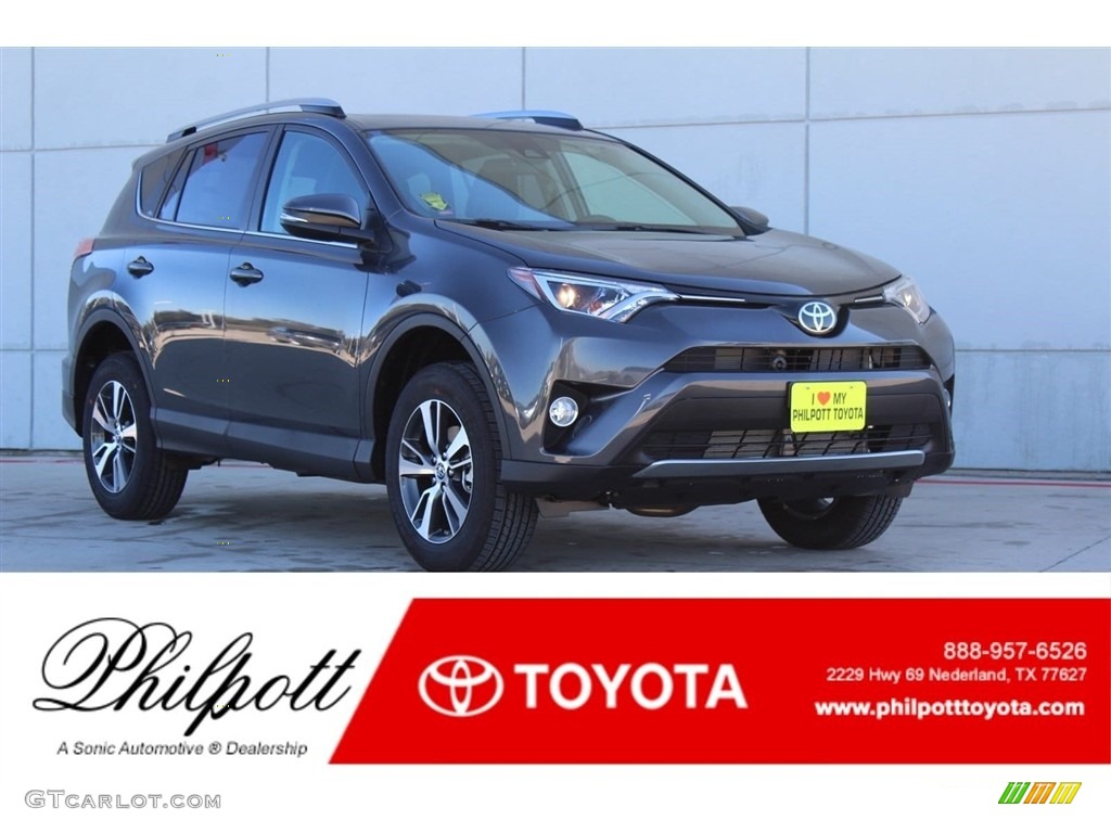 2018 RAV4 XLE - Magnetic Gray Metallic / Black photo #1
