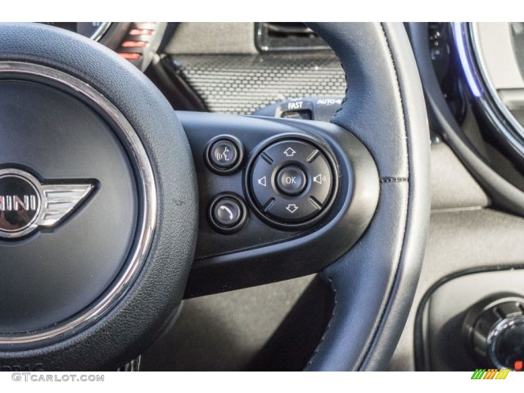 2017 Clubman Cooper - Midnight Black Metallic / Carbon Black photo #22