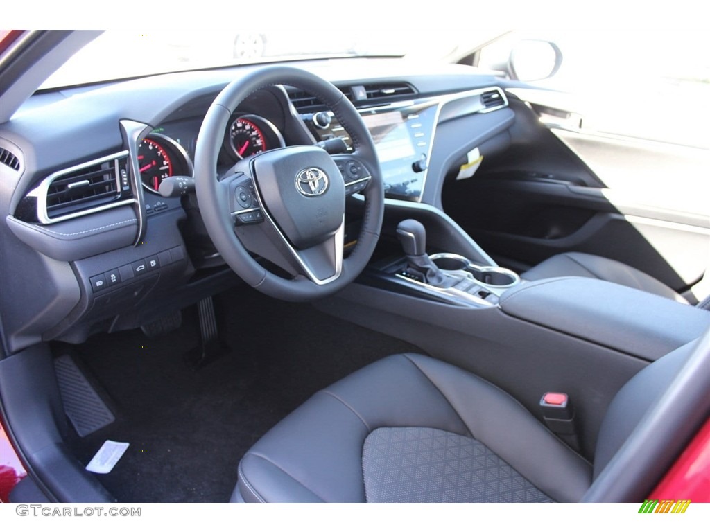 2018 Camry XSE V6 - Ruby Flare Pearl / Black photo #9