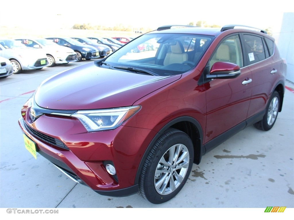 Ruby Flare Pearl 2018 Toyota RAV4 Limited Exterior Photo #124348913