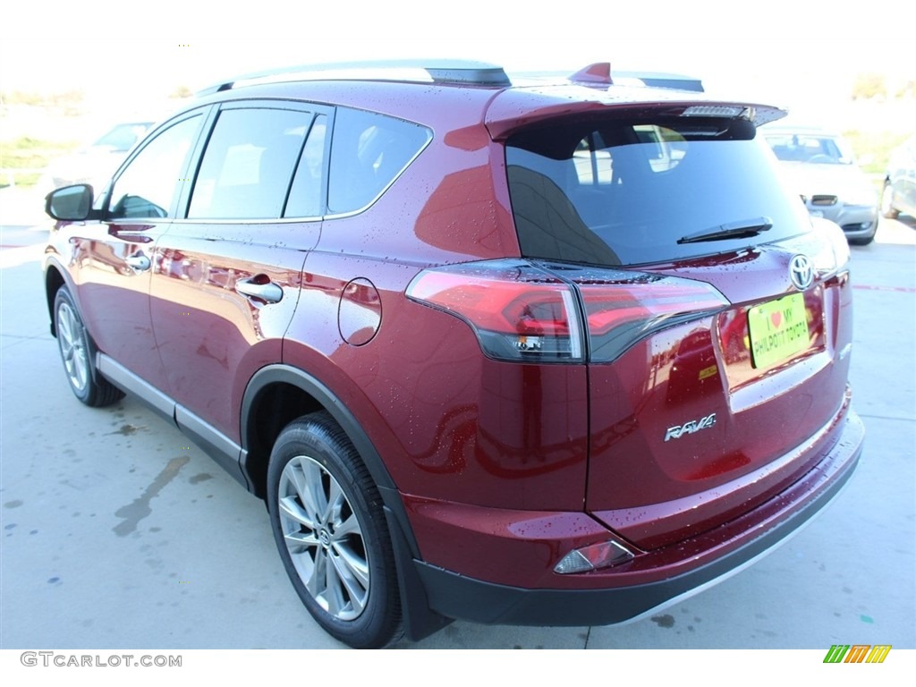 2018 RAV4 Limited - Ruby Flare Pearl / Nutmeg photo #6