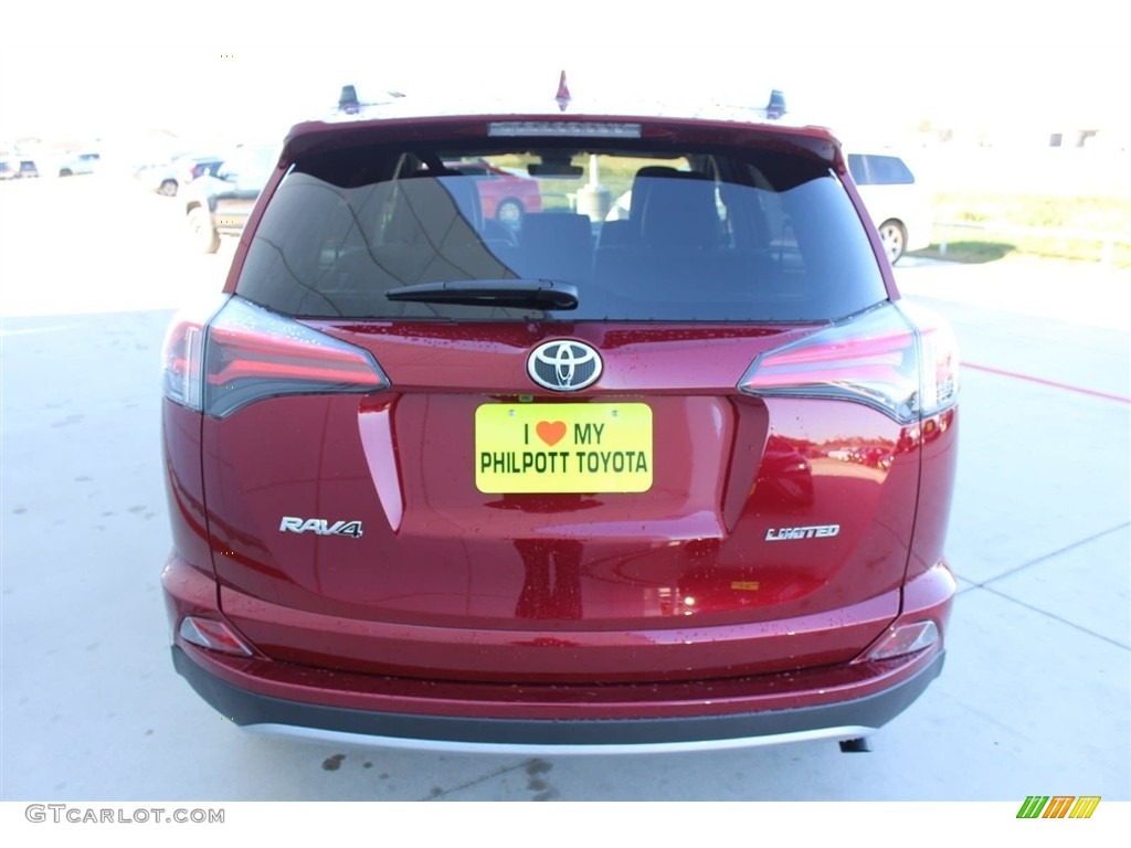 2018 RAV4 Limited - Ruby Flare Pearl / Nutmeg photo #7