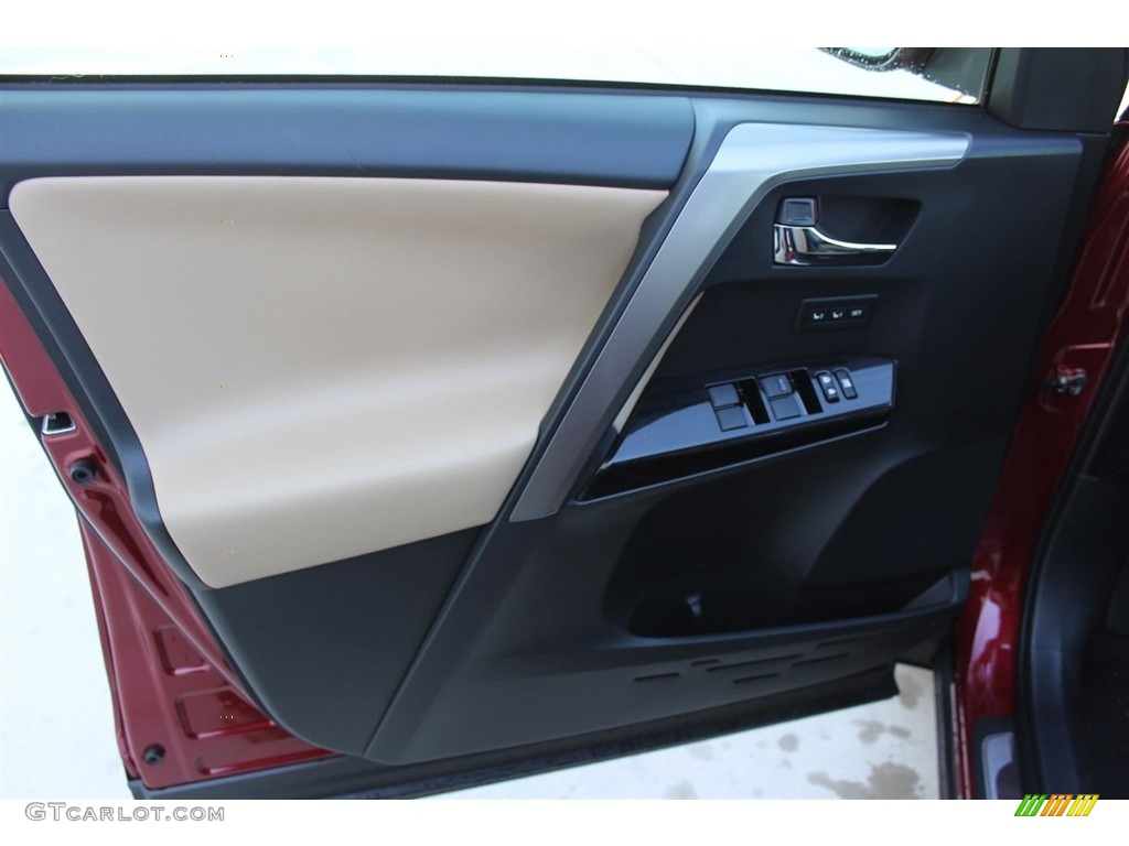 2018 RAV4 Limited - Ruby Flare Pearl / Nutmeg photo #8