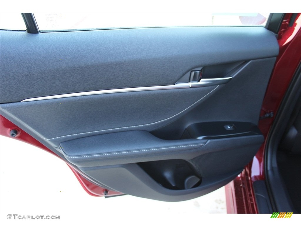 2018 Camry XSE V6 - Ruby Flare Pearl / Black photo #25