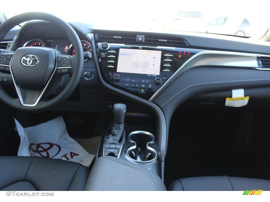 2018 Camry XSE V6 - Ruby Flare Pearl / Black photo #28