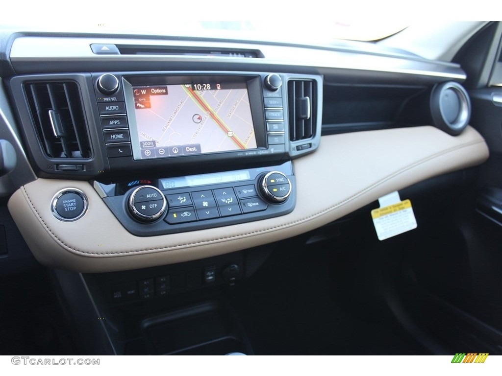 2018 Toyota RAV4 Limited Nutmeg Dashboard Photo #124349104