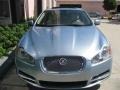 2009 Frost Blue Metallic Jaguar XF Premium Luxury  photo #2