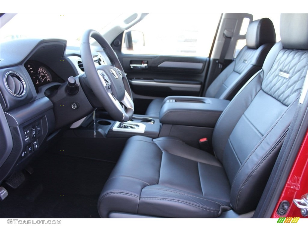 2018 Toyota Tundra Platinum CrewMax 4x4 Front Seat Photo #124349511