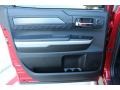 Black 2018 Toyota Tundra Platinum CrewMax 4x4 Door Panel