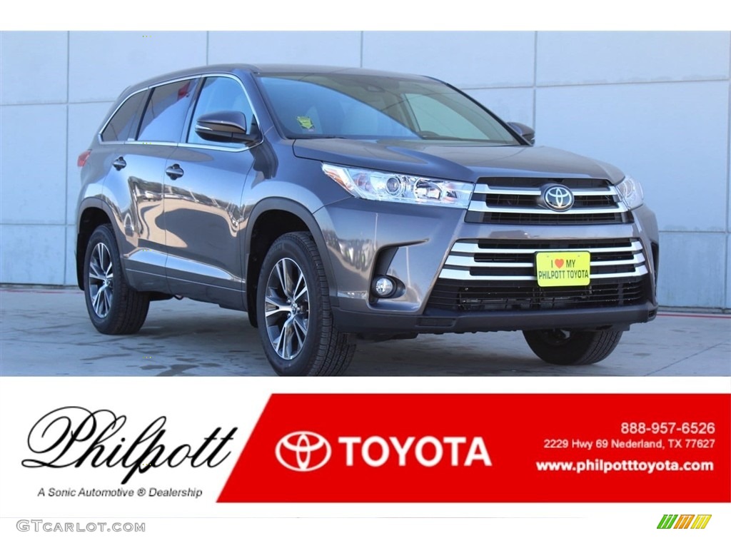 Predawn Gray Mica Toyota Highlander