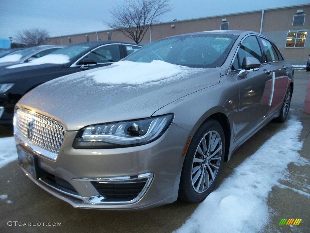 Iced Mocha Metallic 2018 Lincoln MKZ Hybrid Select Exterior Photo #124351129