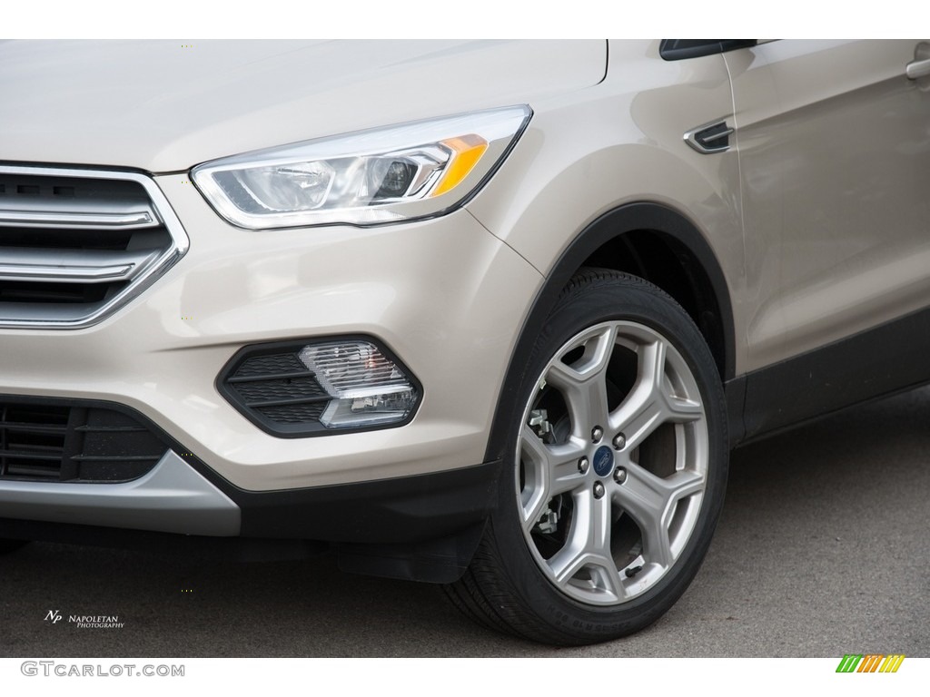 2017 Escape Titanium 4WD - White Gold / Charcoal Black photo #2