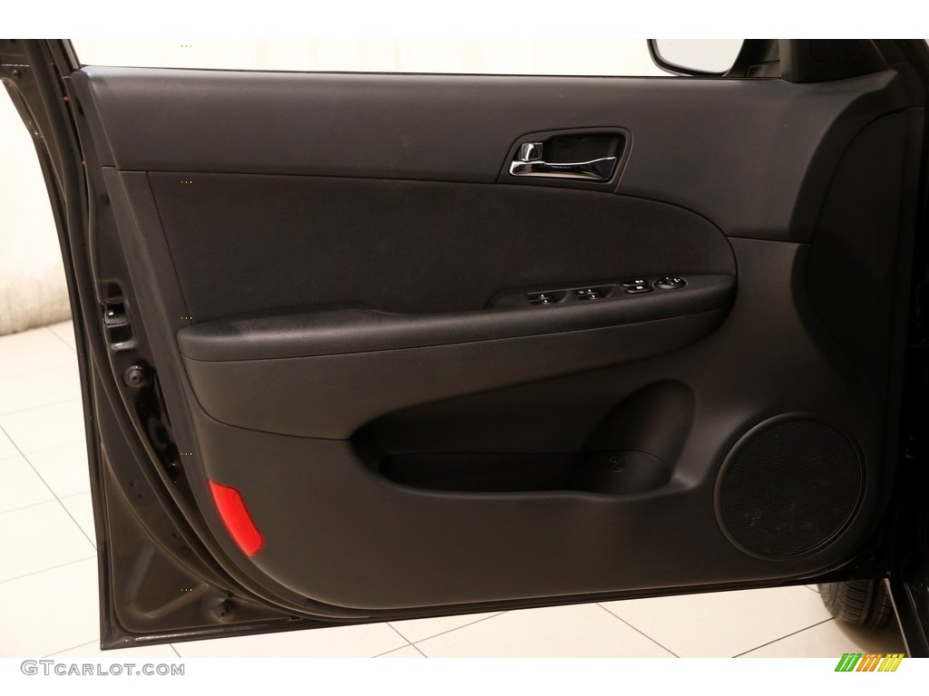 2012 Elantra GLS Touring - Black Noir Pearl / Black photo #4